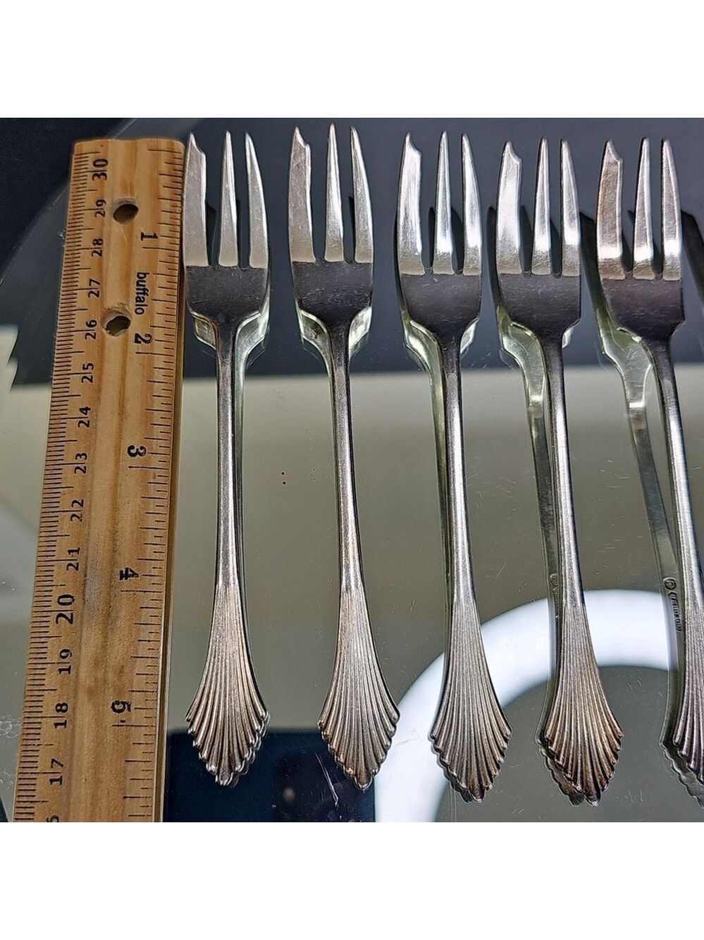Gero 90 Collectible Forks Set Of 8pcs 5.5inch Netherlands - Picture 6 of 13
